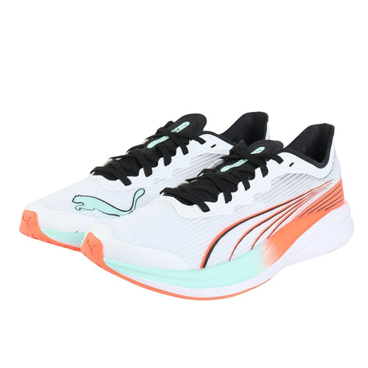 ランニングシューズ トレーニングシューズ 部活 リディーム プロ レーサー ホワイト オレンジ 37944219 スニーカー