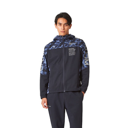 絶耐撥水 W FACE ウインドブレーカー ジャケット WB5F0001-TR854-GRSD NVY