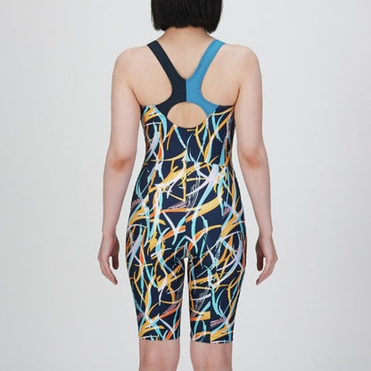 【MIZUNO（ミズノ）】レディース フィットネス水着  Stroke ONE（ストロークワン）TERAKAWA AYA COLLECTION 寺川綾さん監修 アクアフィットネス用 オールインワン N2JGC809