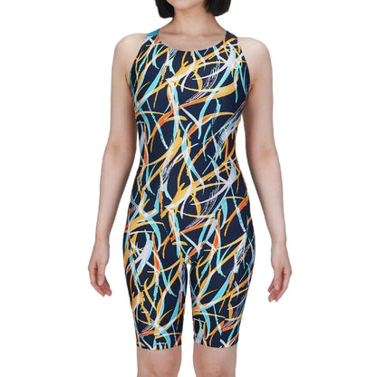 【MIZUNO（ミズノ）】レディース フィットネス水着  Stroke ONE（ストロークワン）TERAKAWA AYA COLLECTION 寺川綾さん監修 アクアフィットネス用 オールインワン N2JGC809