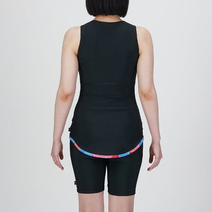 【MIZUNO(ミズノ)】レディース フィットネス水着  体型カバー セパレート 上下セット N2JGC841