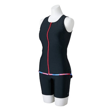 【MIZUNO(ミズノ)】レディース フィットネス水着  体型カバー セパレート 上下セット N2JGC841