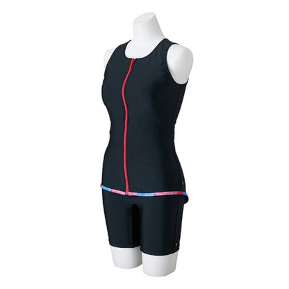 【MIZUNO(ミズノ)】レディース フィットネス水着  体型カバー セパレート 上下セット N2JGC841