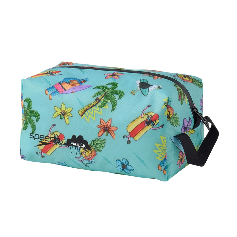 【Speedo（スピード）】ウォータープルーフポーチ M 5L スイムポーチ モルガ コラボ商品 SE12551 MULGA THE ARTIST