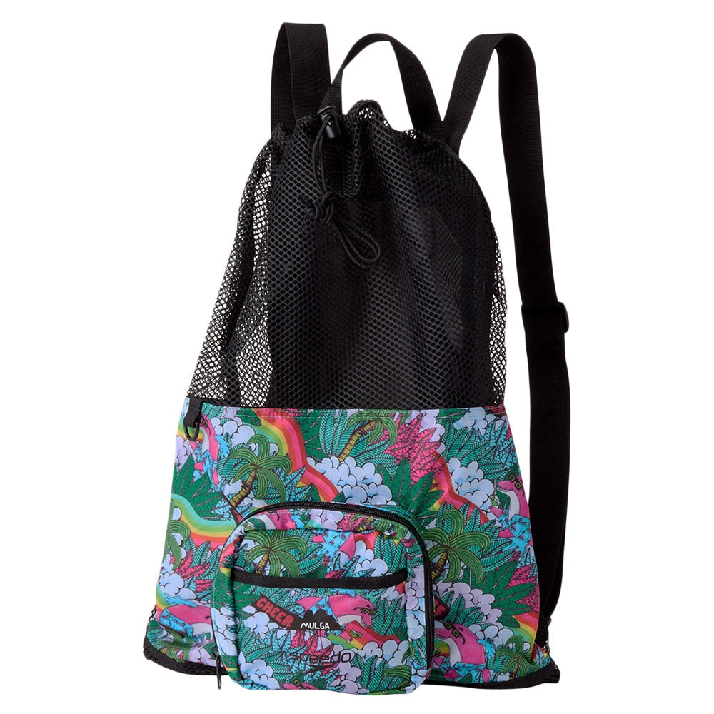 【Speedo（スピード）】スイムバッグ メッシュバッグ MULGA THE ARTIST （モルガ）SE22553MU