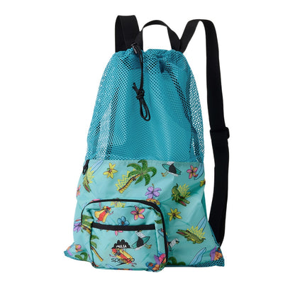 【Speedo（スピード）】スイムバッグ メッシュバッグ MULGA THE ARTIST （モルガ）SE22553MU