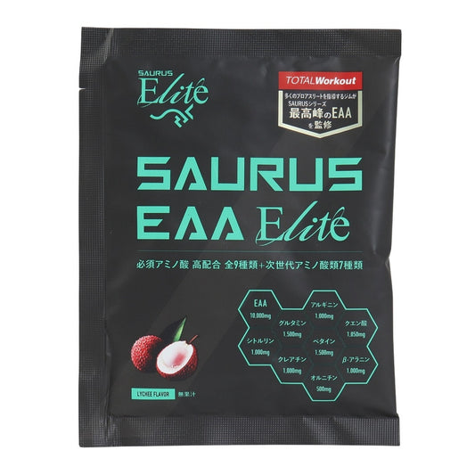 アミノ酸サプリ サウルス EAA エリート 1包 20.0g ライチ風味 SS012-1 アミノ酸 サプリメント 栄養補給