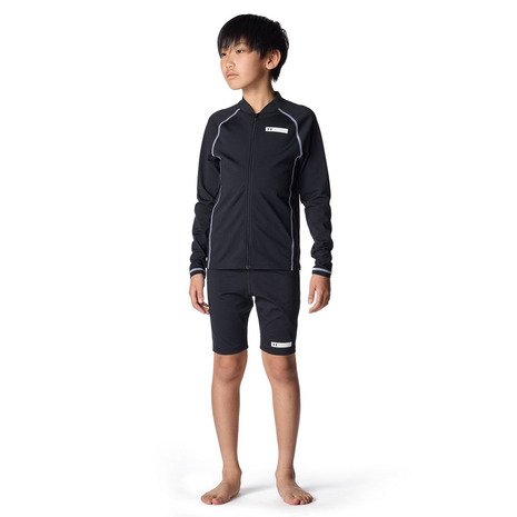 スクール水着 ジュニア 男子 水泳 スイムウェア ショーツ 黒 120-160サイズ 6012504 001 プール 学校