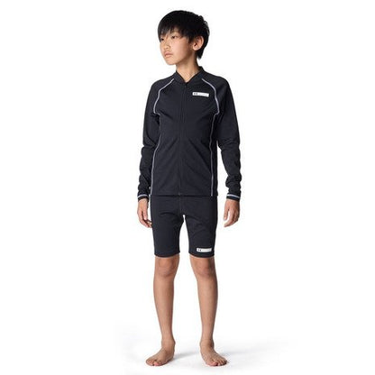 スクール水着 ジュニア 男子 水泳 スイムウェア ショーツ 黒 120-160サイズ 6012504 001 プール 学校