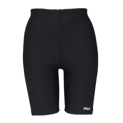 フィットネス水着 レディース FILA セパレート 上下セット リーフ柄プリントジップセパ M-LL 体型カバー フィラ