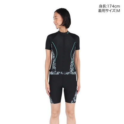 フィットネス水着 レディース FILA セパレート 上下セット M-LL 体型カバー フィラ