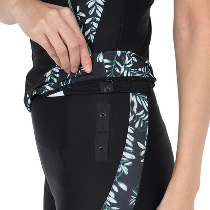 フィットネス水着 レディース FILA セパレート 上下セット M-LL 体型カバー フィラ