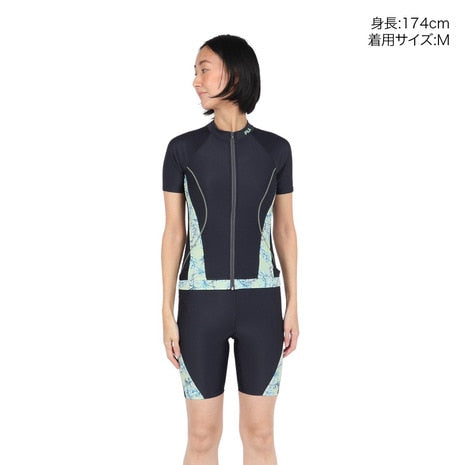 フィットネス水着 レディース FILA セパレート 上下セット M-LL 体型カバー フィラ