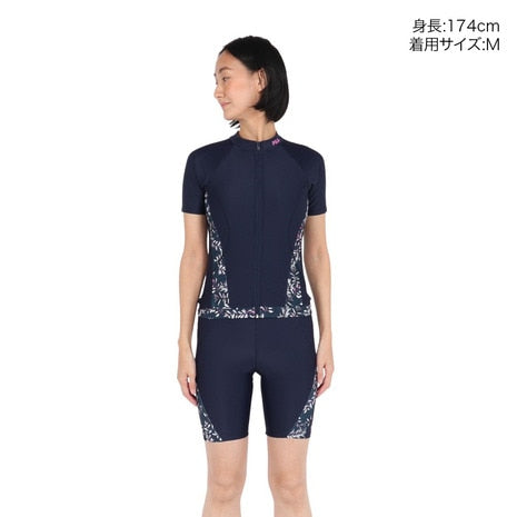 フィットネス水着 レディース FILA セパレート 上下セット M-LL 体型カバー フィラ