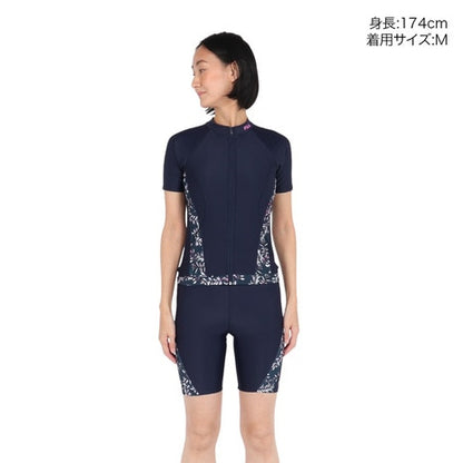 フィットネス水着 レディース FILA セパレート 上下セット M-LL 体型カバー フィラ