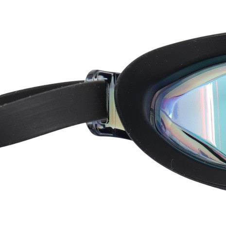 競泳用スイムゴーグル ジュニア用 小学生向け本格レーシングゴーグル ミラーレンズ VIEW ビュー V260JSAM くもり止め加工 UVカット クッション付き FINAマークあり FINA承認 WA承認