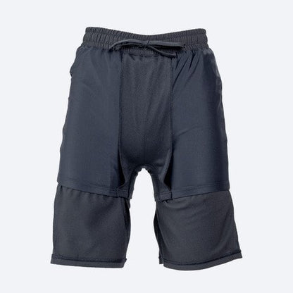 長袖水着 ジュニア ユニセックス 長袖ショーツセット 黒 140-170サイズ 1991129-0009 長袖 セパレート