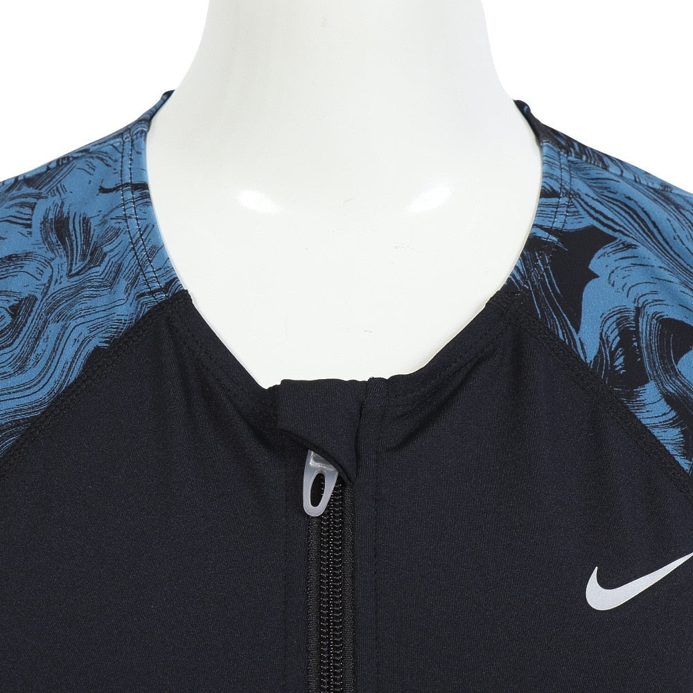 【NIKE（ナイキ）】レディース フィットネス水着 ノースリーブ ジップ付き スナップボタン付き セパレート 2993152