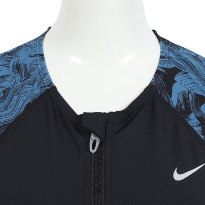 【NIKE（ナイキ）】レディース フィットネス水着 ノースリーブ ジップ付き スナップボタン付き セパレート 2993152