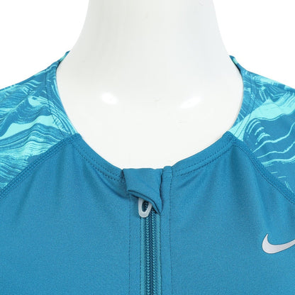 【NIKE（ナイキ）】レディース フィットネス水着 ノースリーブ ジップ付き スナップボタン付き セパレート 2993152