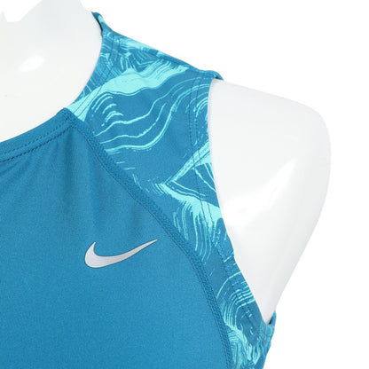 【NIKE（ナイキ）】レディース フィットネス水着 ノースリーブ ジップ付き スナップボタン付き セパレート 2993152