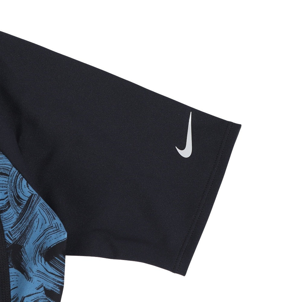 【NIKE（ナイキ）】レディース フィットネス水着 半袖フレアフィットショーツ ジップ付き セパレート 2993153