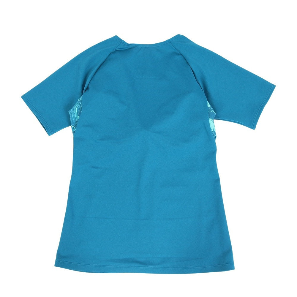 【NIKE（ナイキ）】レディース フィットネス水着 半袖フレアフィットショーツ ジップ付き セパレート 2993153