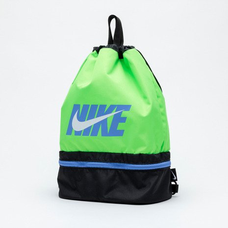 水泳バッグ 2ルームプールバッグ 緑 14L 1994040-0007 ナップザック スイミングバッグ
