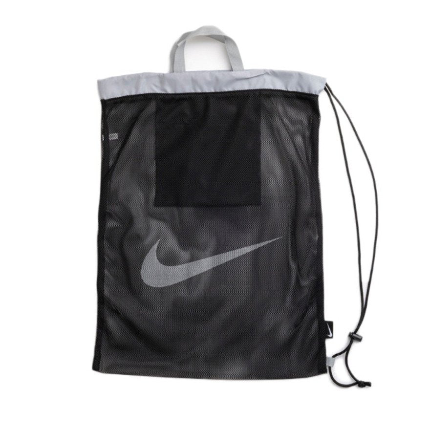 水泳バッグ メッシュワンショルダープールバッグ 黒 16L 1994043-0009 スイミングバッグ メッシュ ナップザック