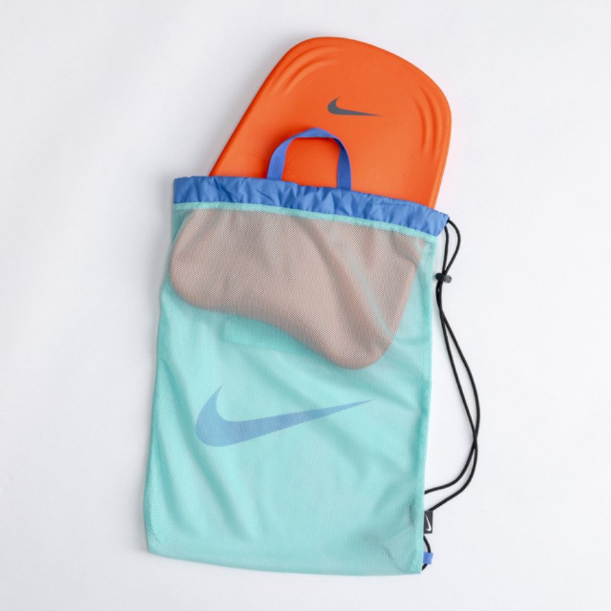 水泳バッグ メッシュワンショルダープールバッグ 黒 16L 1994043-0009 スイミングバッグ メッシュ ナップザック