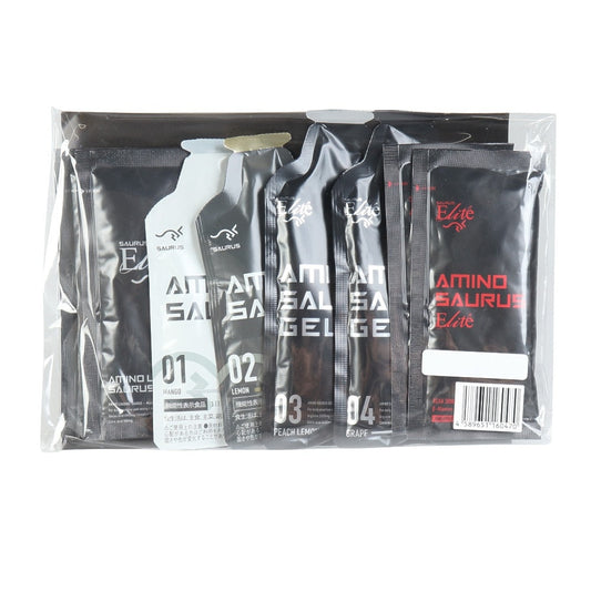 エネルギージェル SAURUS最強完走パック25 SS014 8本セット アミノ酸 エネルギー補給 スポーツ
