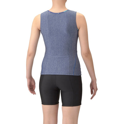 【arena（アリーナ）】レディース フィットネス水着 すらっとセパ セパレート ノースリーブ 袖なし AS5SWF46L