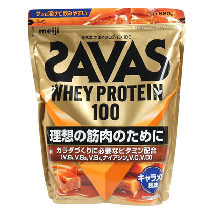 ホエイプロテイン100 キャラメル風味 980g 2632545 健康食品 健食 朝食 昼食 夜職