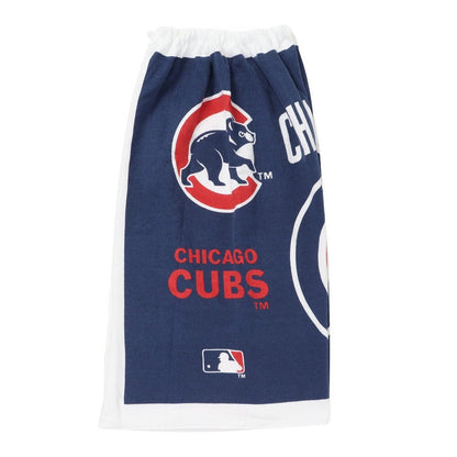 スイムタオル 水泳 タオル MLB シカゴ カブス 巻タオル 青 80cm丈 126446 BL ラップタオル 巻きタオル