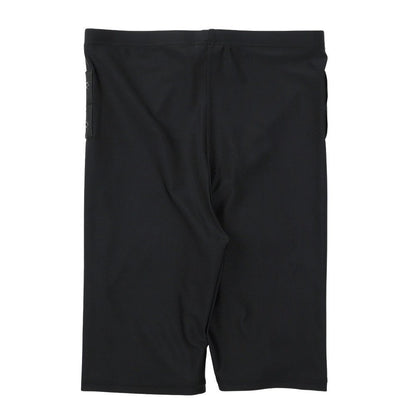 フィットネス水着 レディース 水泳 杢袖付き ZIP セパレート 黒 M-LLサイズ 316602-MBK 上下セット 半袖
