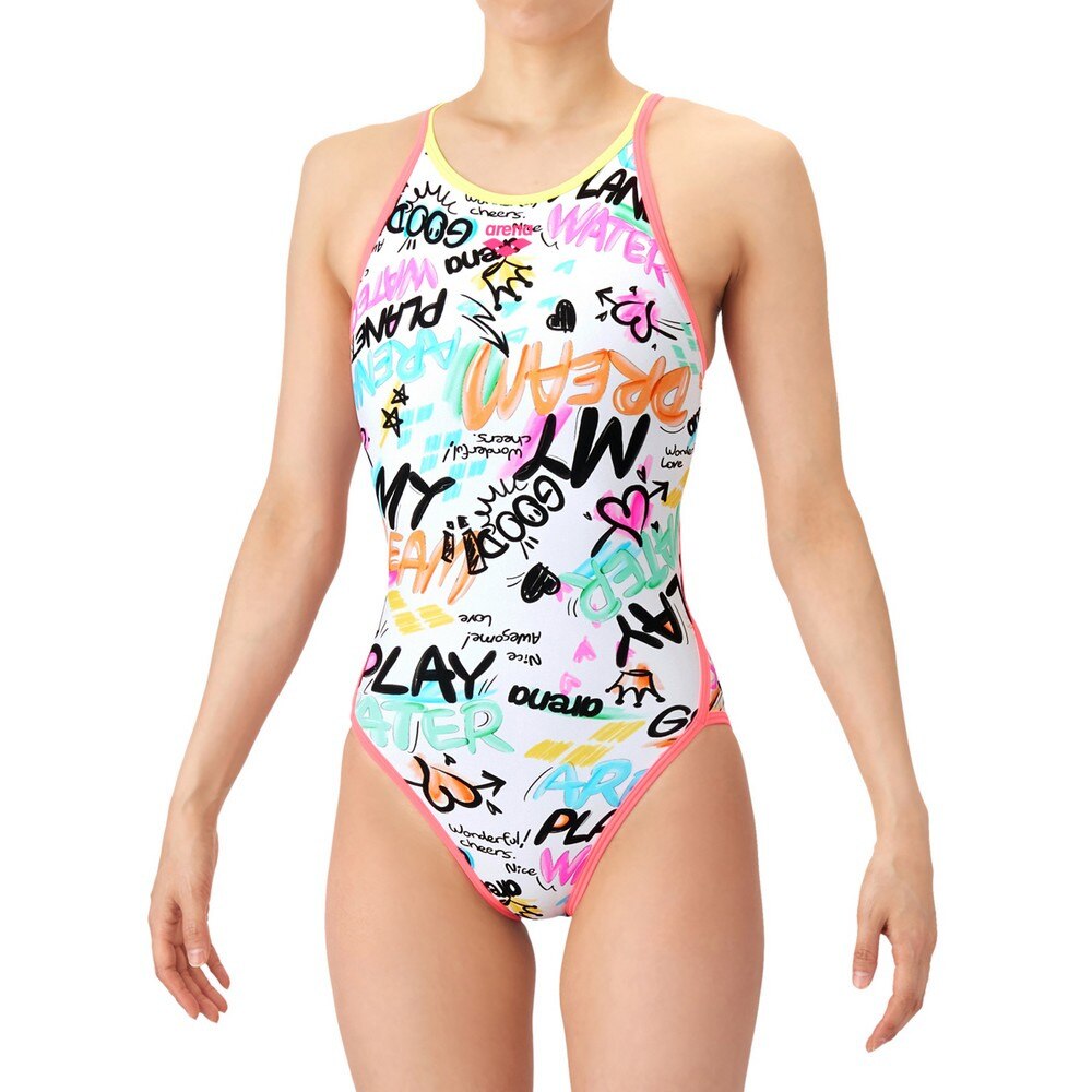 アリーナ 競泳練習用水着 ジュニア 女子 ガールズ TOUGHSUIT