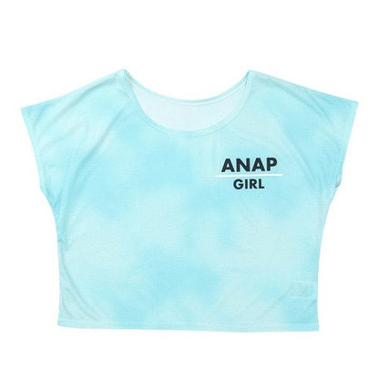 スクール水着 ジュニア ガールズ 女子 水泳 Tシャツ付き セパレート 3点 372855
