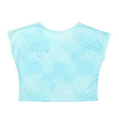 スクール水着 ジュニア ガールズ 女子 水泳 Tシャツ付き セパレート 3点 372855