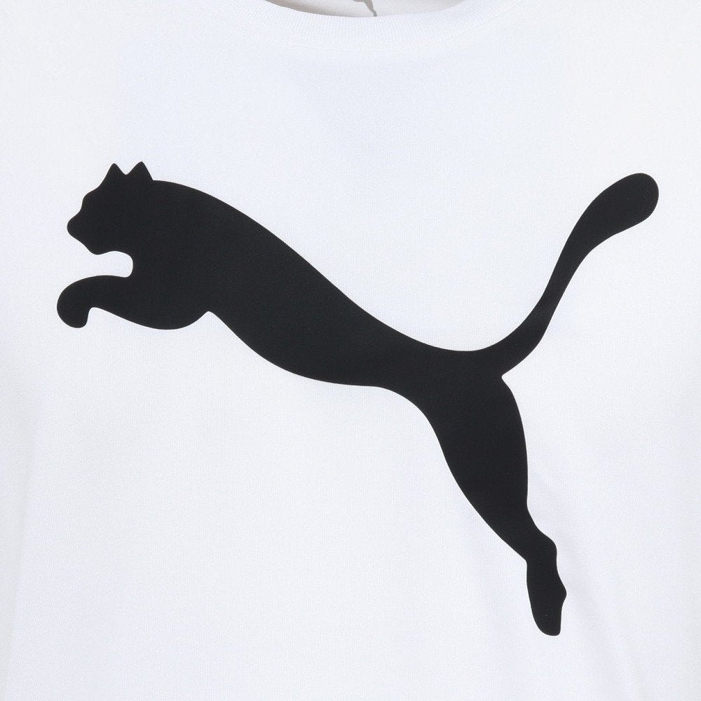 ESS プーマロゴ ポリ Tシャツ 687563 02 WHT