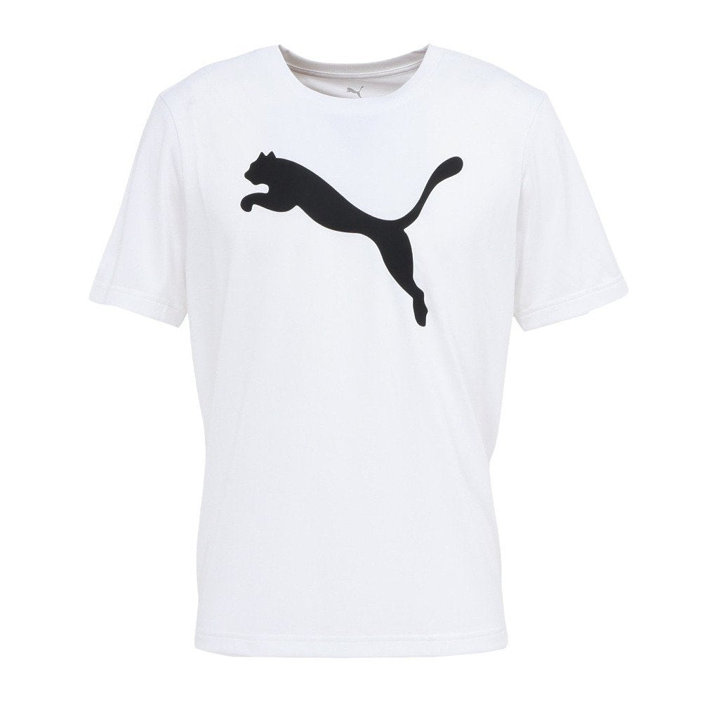 ESS プーマロゴ ポリ Tシャツ 687563 02 WHT
