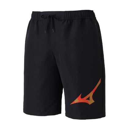 ミズノ フィットネス水着 メンズ 水泳 アクアフィットネス用ウォーターショーツ インナー付 黒×青 M-3Lサイズ N2JBD10792