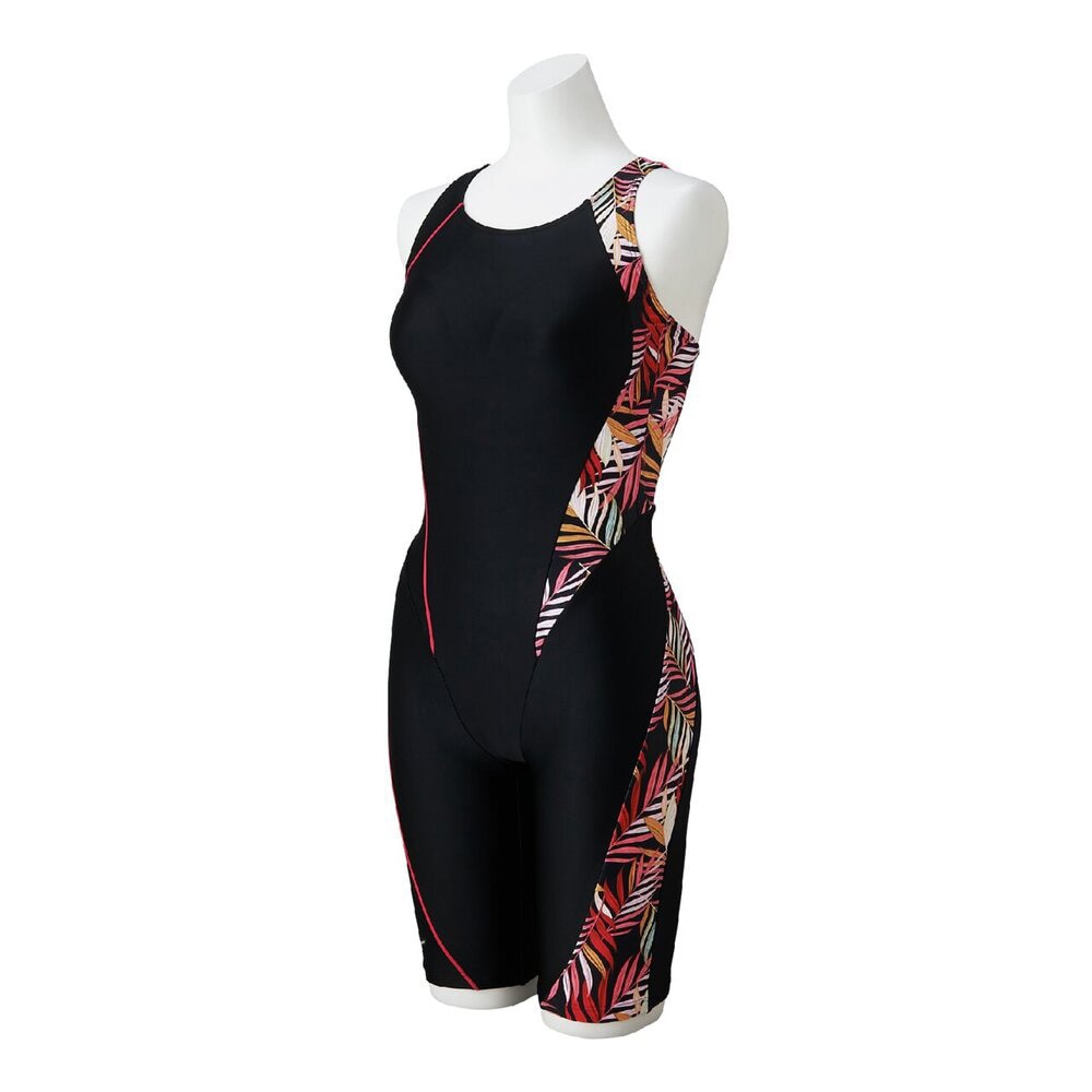 MIZUNO フィットネス水着 レディース 水泳 Stroke ONE 撥水 スイムフィットネス用オールインワン ストロークワン S-3L N2JGD31382