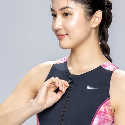 【NIKE（ナイキ）】レディース フィットネス水着 水泳 スムーズジップレッグスーツ 2993176