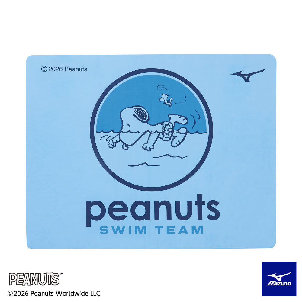 MIZUNO セームタオル PEANUTS スヌーピー ミズノ N2JYD331