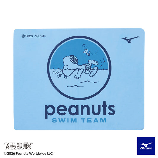 MIZUNO セームタオル PEANUTS スヌーピー ミズノ N2JYD331