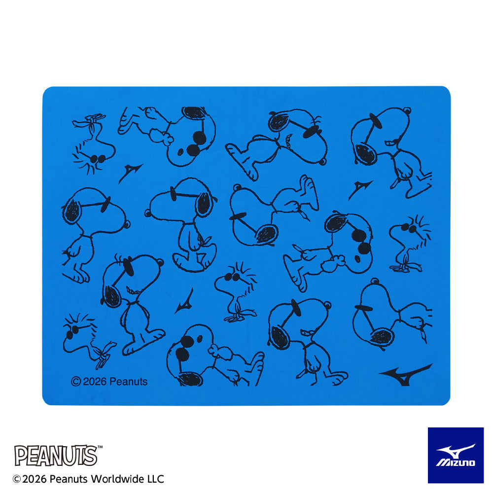 MIZUNO セームタオル スヌーピー PEANUTS ミズノ 水泳 N2JYD332