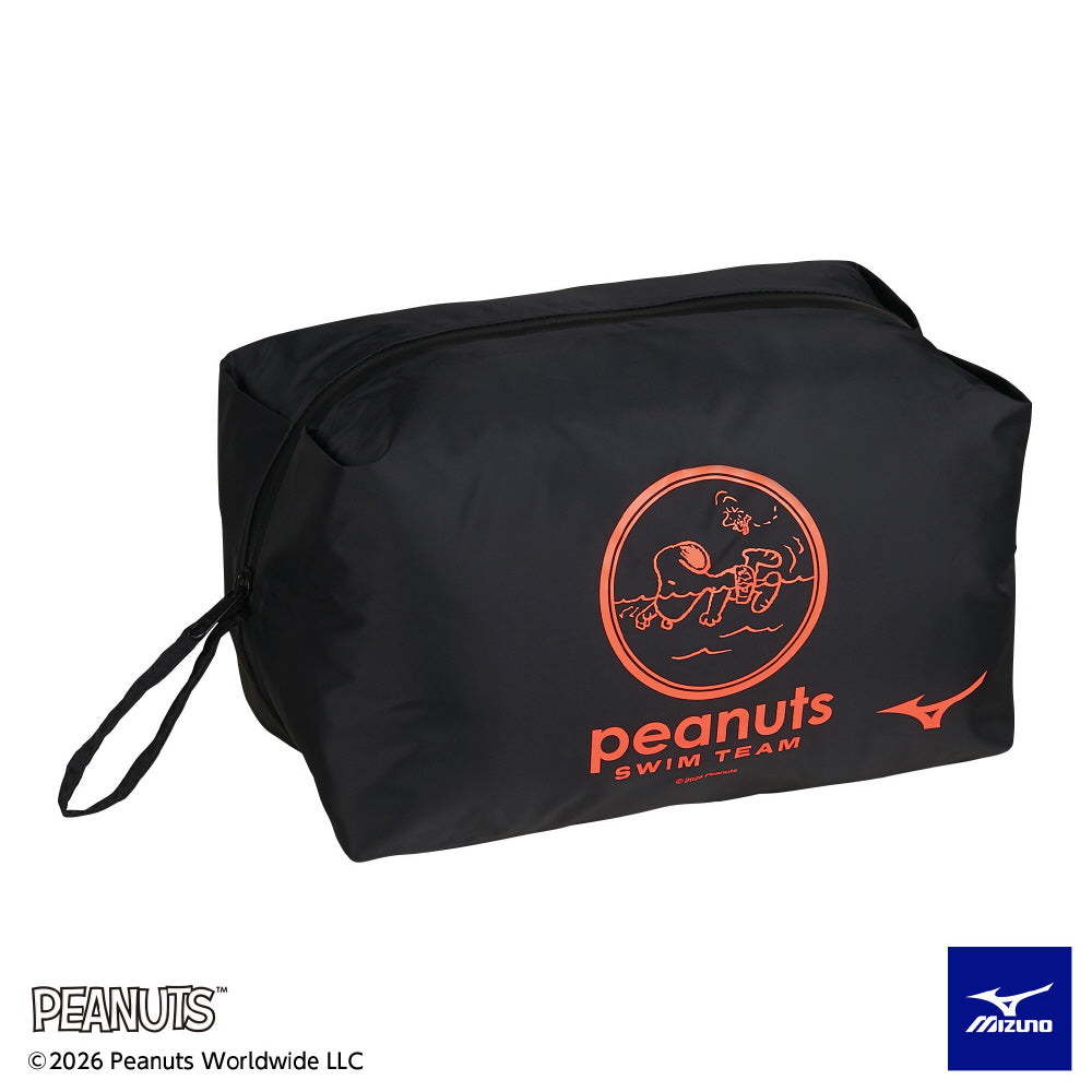MIZUNO スヌーピー PEANUTS 水泳 ポーチ ミズノ N3JMDX0509
