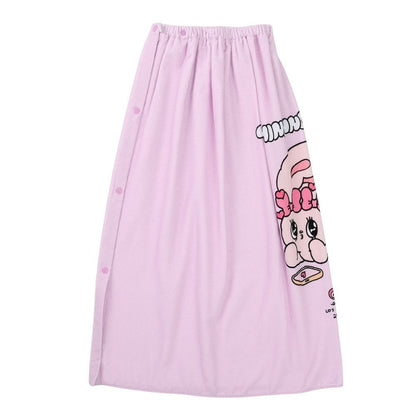 スイムタオル エスターバニー 水泳 タオル ESTHER BUNNY ピンク 80cm丈 216844 巻きタオル ラップタオル