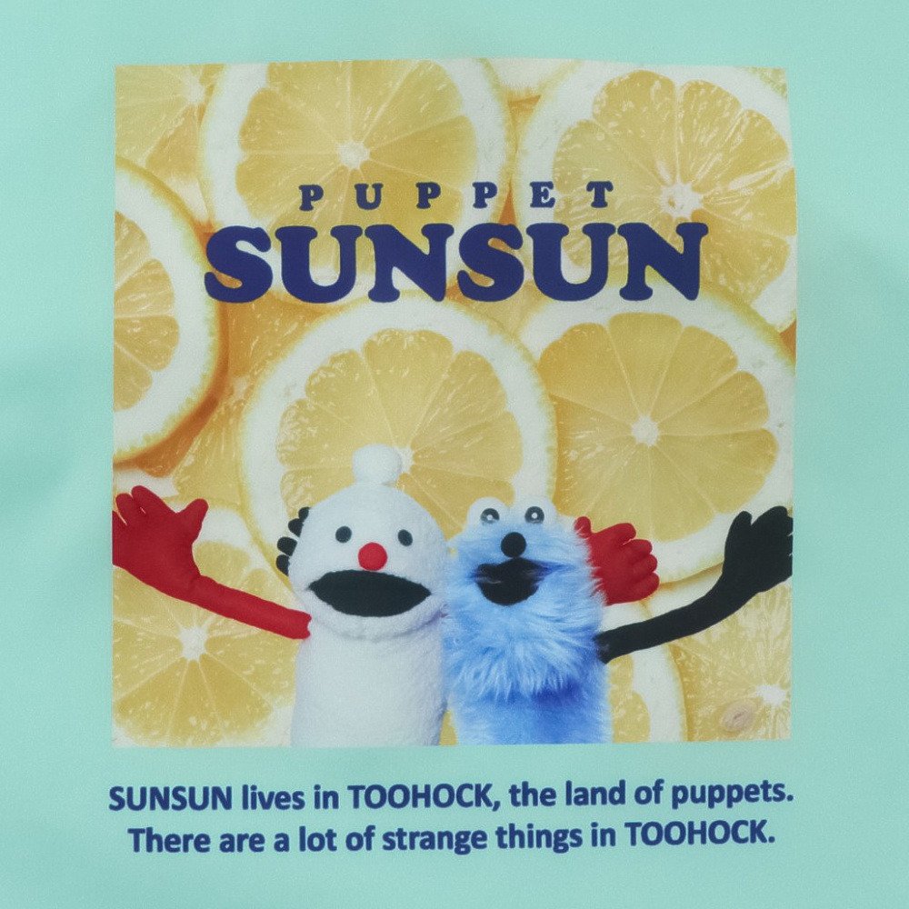 水泳バッグ パペットスンスン PUPPET SUNSUN トートバッグ 緑 226872-26MNT スイムバッグ ドローストリング