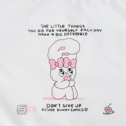 水泳バッグ エスターバニー ESTHER BUNNY キンチャクトートバッグ 白 226881-26WHT スイムバッグ ドローストリング